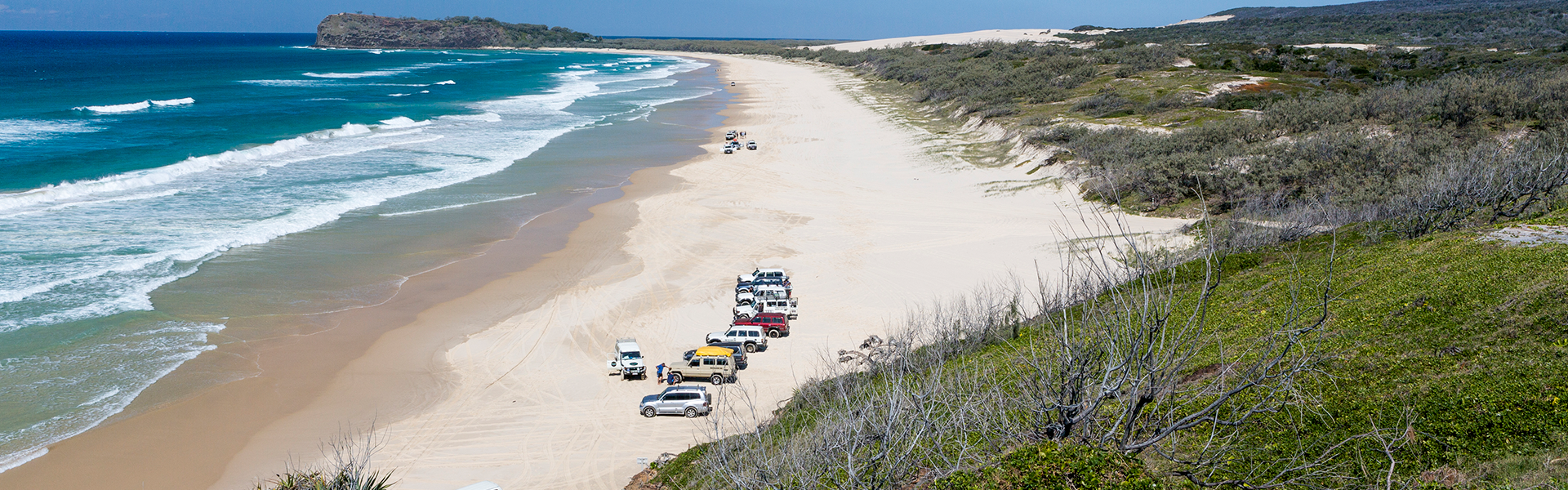 <p>World Heritage-listed Fraser Island</p>
