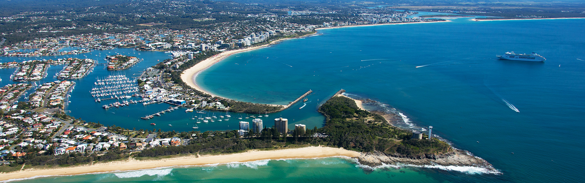 <p>Mooloolaba, Sunshine Coast</p>
